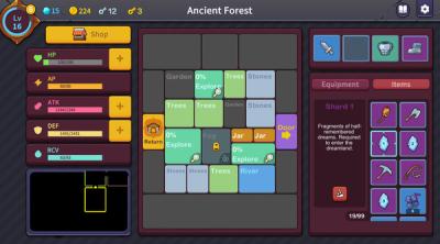 Screenshot of Minimal Dungeon RPG