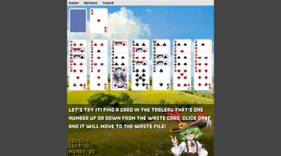 Screenshot of Misty's Super Golf Solitaire