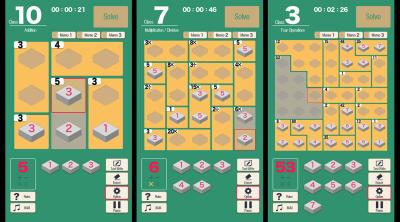 Screenshot of MMC KENKEN - The World's Most Exciting Math and Logic Puzzle -
