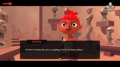 Screenshot of Molly Medusa: Queen of Spit