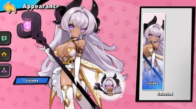 Screenshot of Monmusu Girls: Autobattler