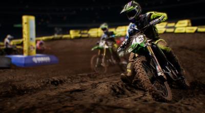 Capture d'écran de Monster Energy Supercross