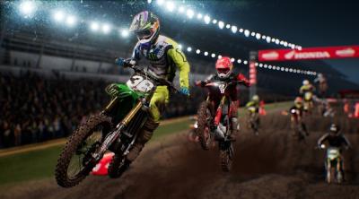 Capture d'écran de Monster Energy Supercross