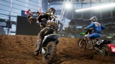 Capture d'écran de Monster Energy Supercross