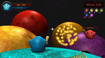 Screenshot of Moon Blob