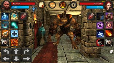 Screenshot of Moonshades: a classic dungeon crawler RPG