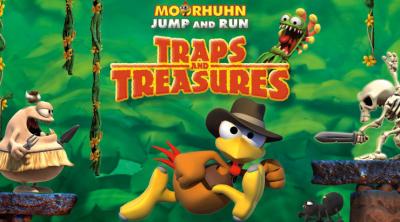 Logo of Moorhuhn Jump and Run 'Traps and Treasures'