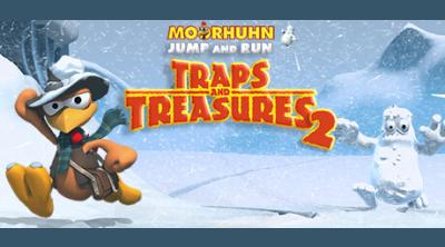 Logo von Moorhuhn Jump and Run 'Traps and Treasures 2'