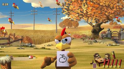 Screenshot of Moorhuhn X - Crazy Chicken X
