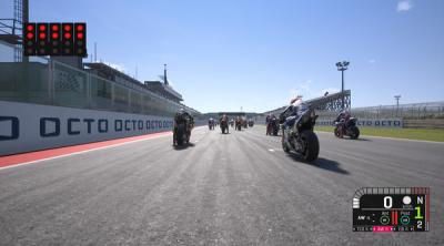 Capture d'écran de MotoGP19