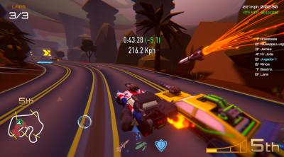 Capture d'écran de Motor Strike: Racing Rampage