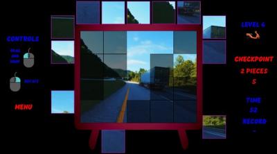 Capture d'écran de Motorbike Video Puzzle