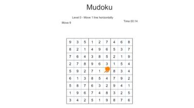 Screenshot of Mudoku - next Sudoku