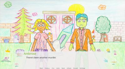 Screenshot of Murder in Crayontopia
