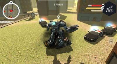 Screenshot of Muscle Car Robot