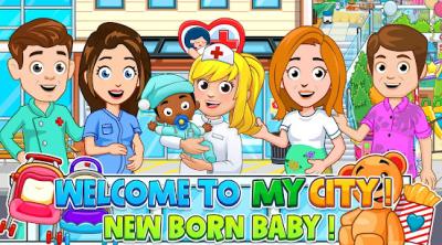 Screenshot of My City: Newborn baby