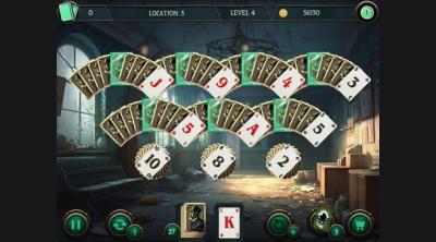 Screenshot of Mystery Solitaire. Cthulhu Mythos 3