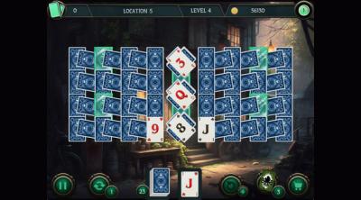 Screenshot of Mystery Solitaire. Cthulhu Mythos 3