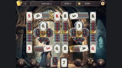 Screenshot of Mystery Solitaire. Grimm's Tales 8