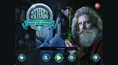 Screenshot of Mystery Solitaire. Powerful Alchemist 2