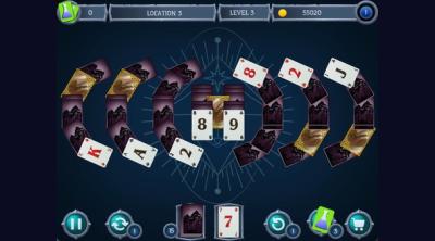 Screenshot of Mystery Solitaire. Powerful Alchemist 2