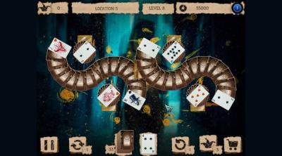 Capture d'écran de Mystery Solitaire. The Black Raven 3