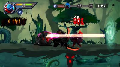 Screenshot of Mystic Warriors Battleground