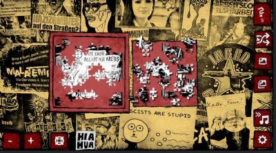 Screenshot of Nachkriegsratten Punk-Rock Puzzle