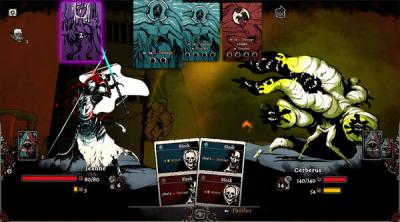 Screenshot of Nadir: A Grimdark Deck Builder