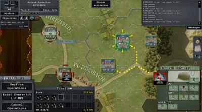 Screenshot of Nations At War Digital Core Game