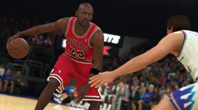 Capture d'écran de NBA 2K23