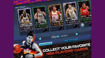 Screenshot of NBA 2K Mobile Basketball Game