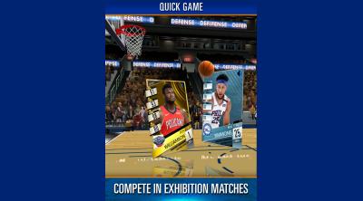 Screenshot of NBA SuperCard: All Star Battle