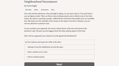 Screenshot of Neighbourhood Necromancer