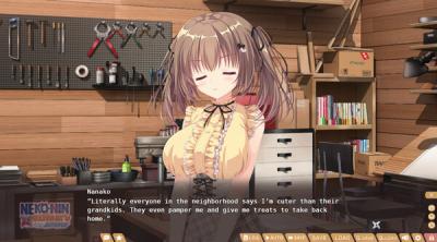 Screenshot of Neko-nin exHeart SPIN!