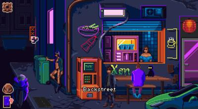 Screenshot of Neon Hearts City