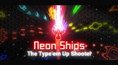 Logo of Neon Ships: The Type'em Up Shooter