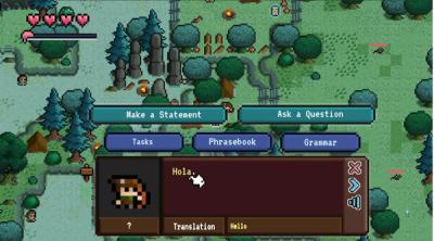 Capture d'écran de Newcomer: A Language Learning RPG
