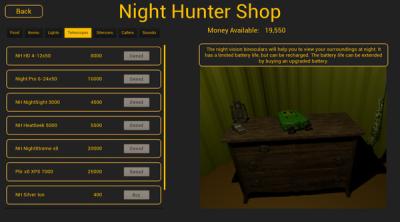 Capture d'écran de Night Hunter