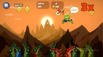 Screenshot of Ninja Frogs