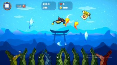 Screenshot of Ninja Frogs