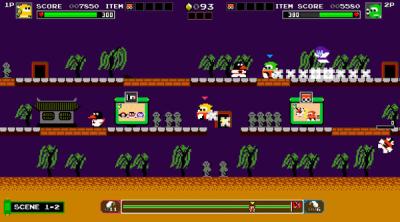 Screenshot of Ninja JaJaMaru: The Great Yokai Battle