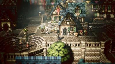 Capture d'écran de Octopath Traveler