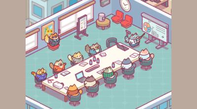 Screenshot of Office Cat Tycoon: Idle games