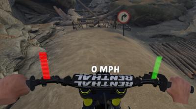 Screenshot of OFFROAD MotorBike VR