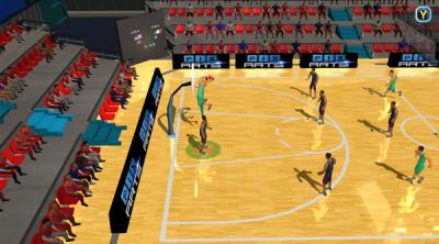 Screenshot of Olympic Basketball