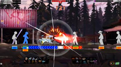 Screenshot of One Finger Death Punch 2