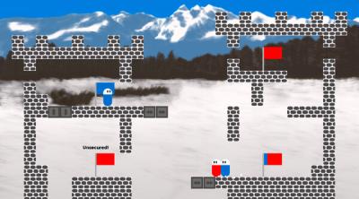 Screenshot of One Flag: A 2D Puzzle-Platformer