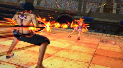 Capture d'écran de One Piece Burning Blood