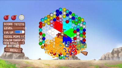 Screenshot of Orbital Cascade